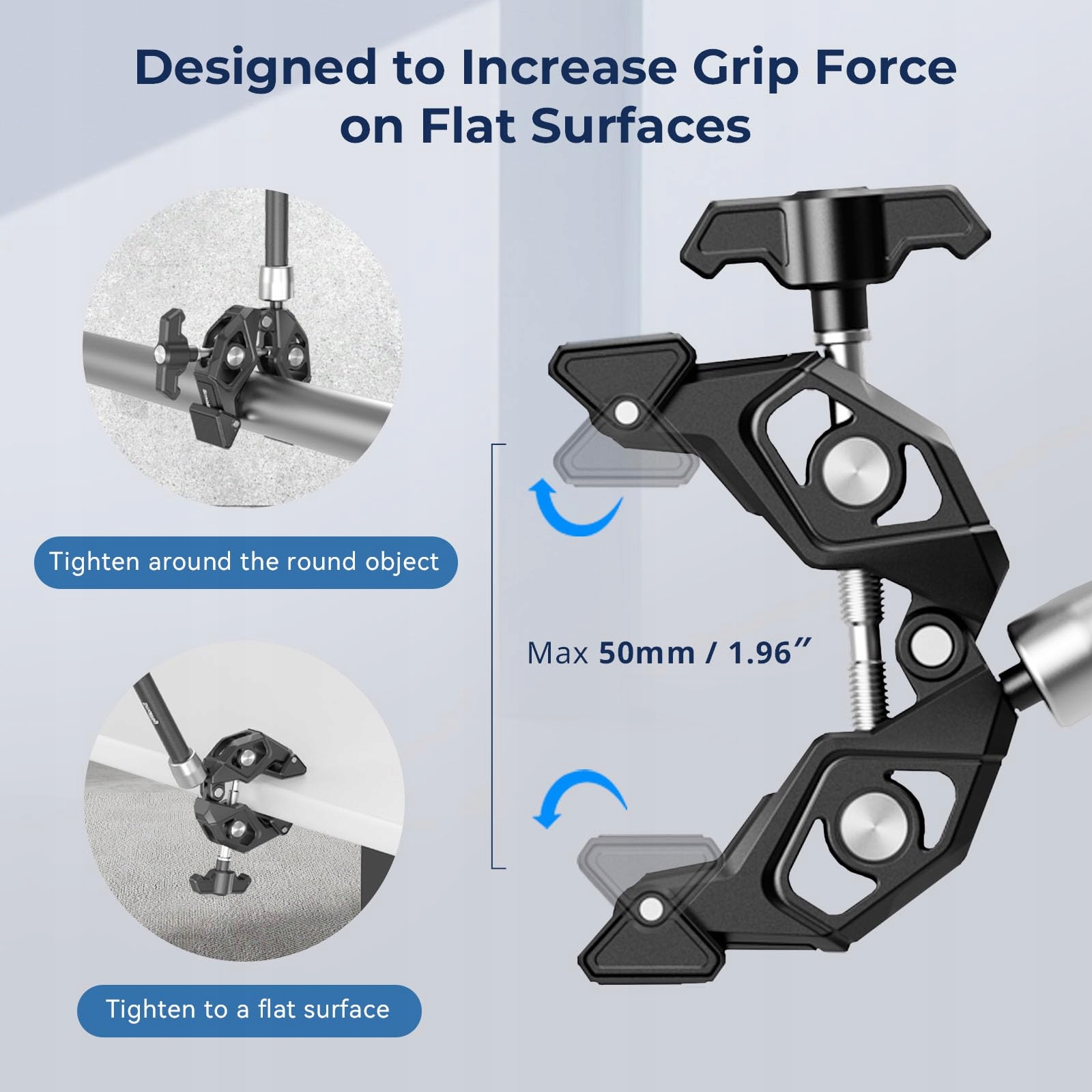 SMALLRIG Magic Arm Super Clamp Do Kamer Monitorów i Kamer GoPro — miniatura 3