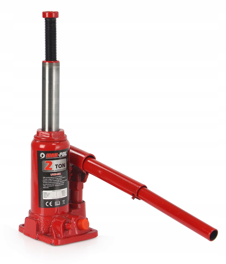 PODNOŚNIK SŁUPKOWY 2T 2000kg LEWAREK HYDRAULICZN Udźwig 2000 kg