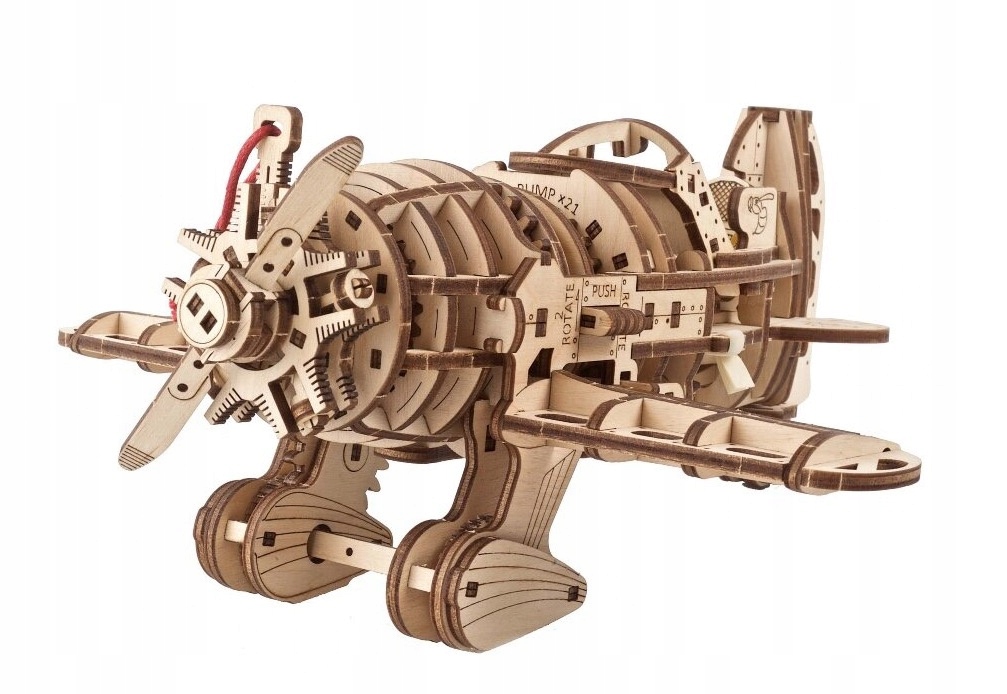 

Samolot Mad Hornet Model Drewniany Mechaniczny