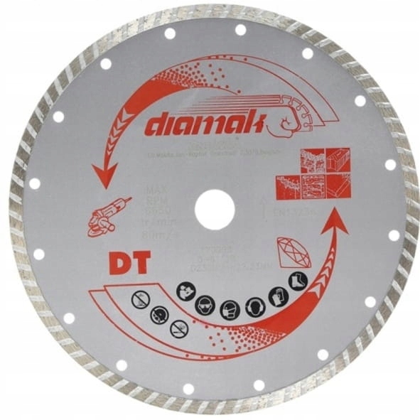 

Makita D-61173 Tarcza Diamentowa 230mm Turbo