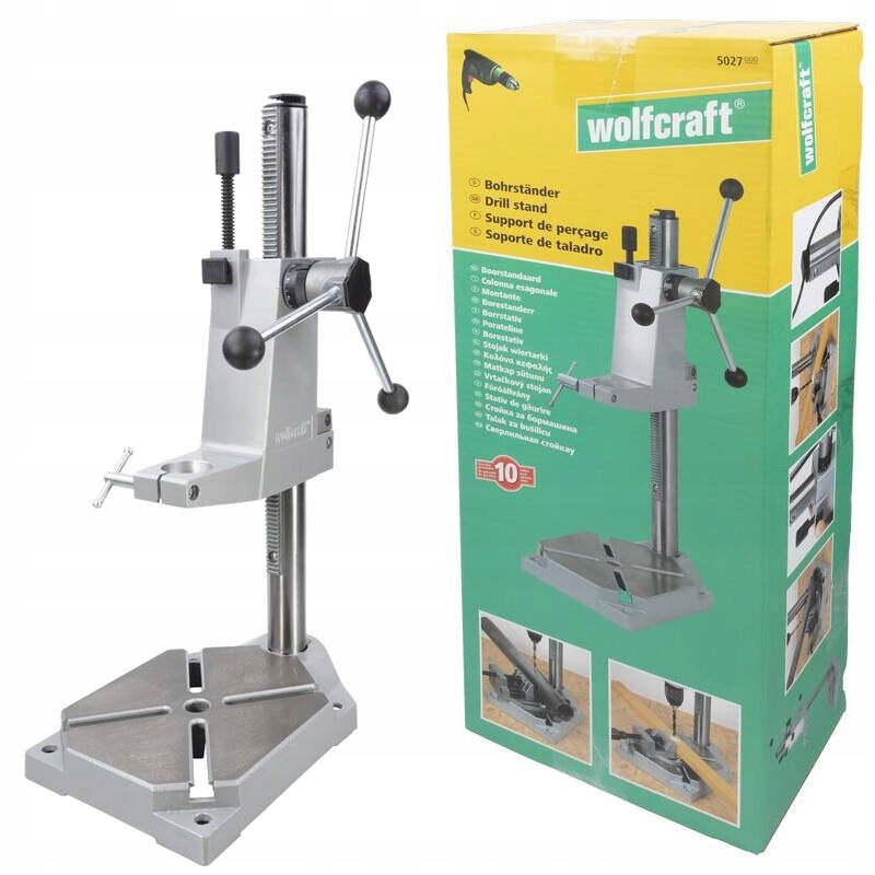 Wolfcraft Statyw stojak do wiertarki Euronorm 43 mm WF5027000
