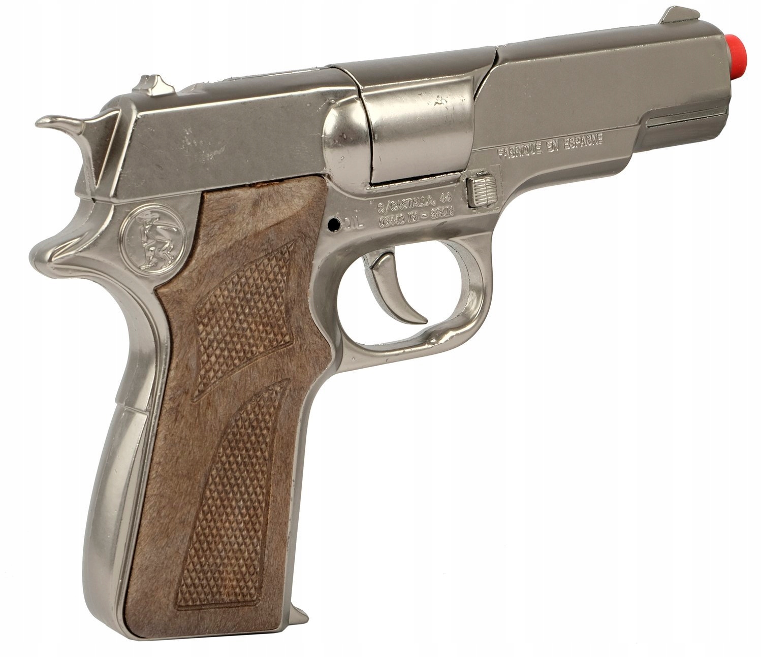 METALOWY PISTOLET NA KAPISZONY POLICYJNY GONHER Płeć chłopcy