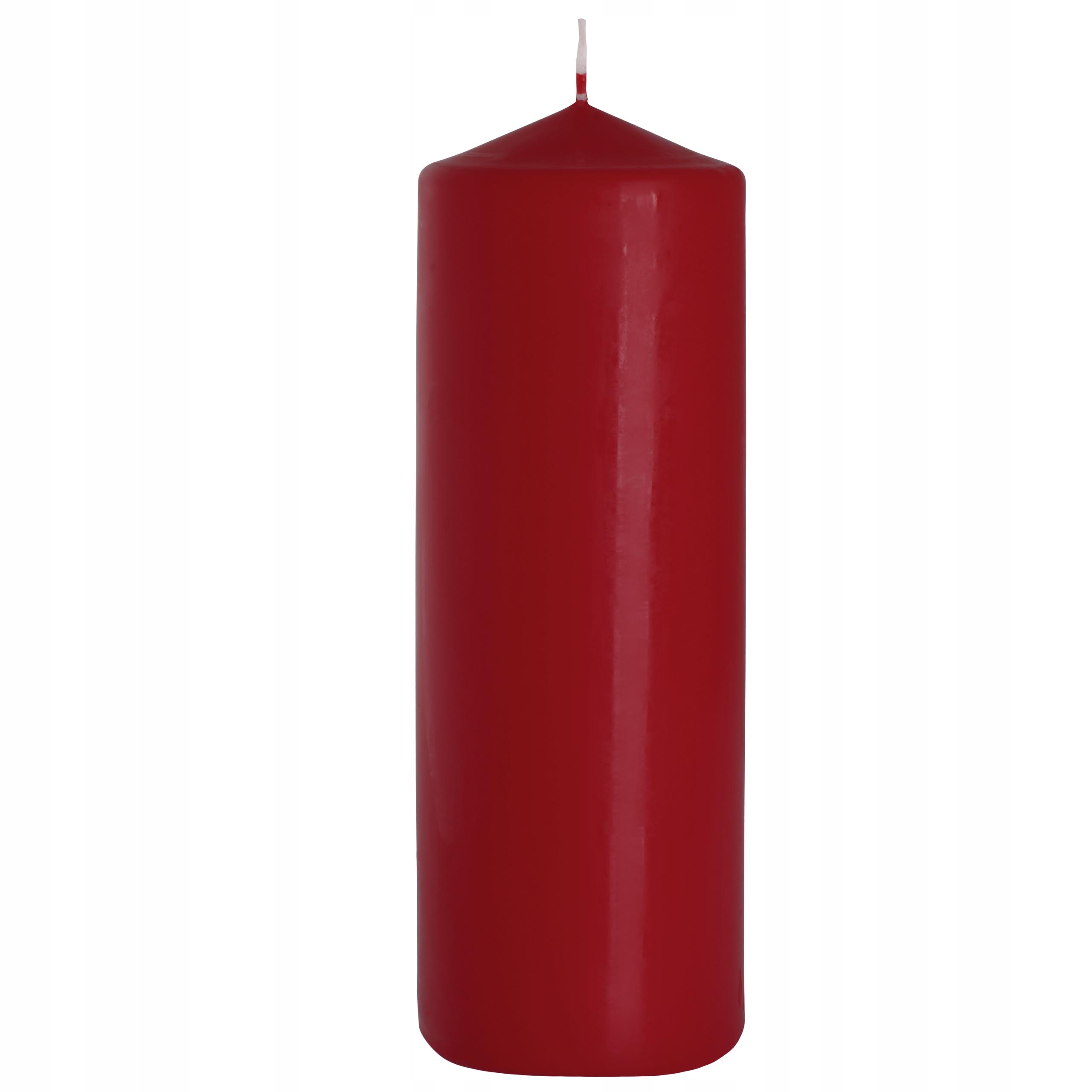 

Świeca walec stroik święta burgund 80/250 walec