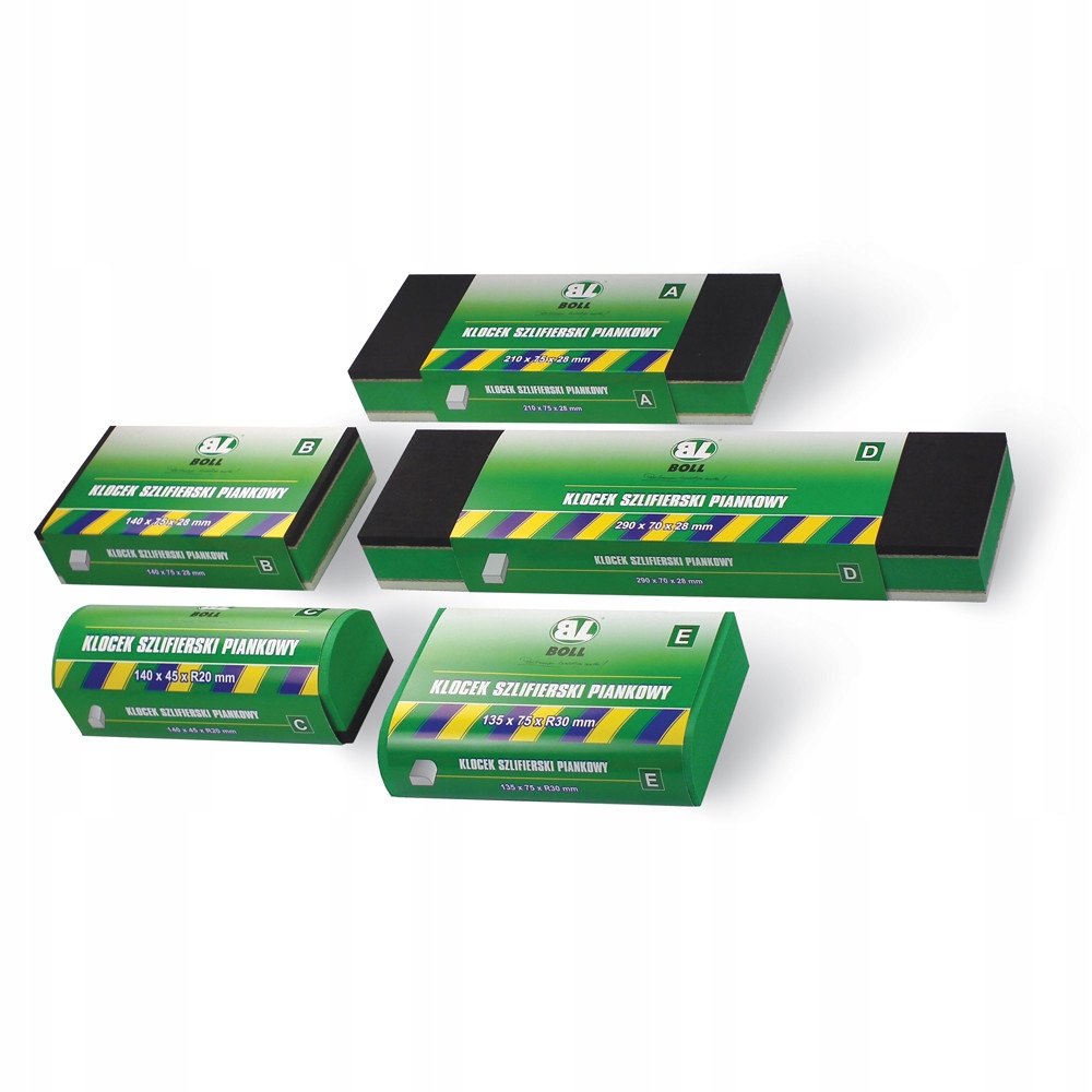Boll Zestaw Klockow Szlifierskich 5 Sztuk