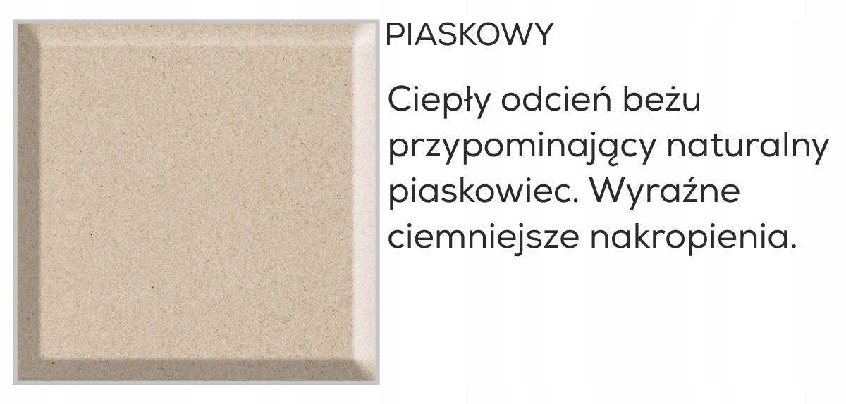 MILÓ Zlew Zlewozmywak dwukomorowy Granitowy Kształt prostokątny