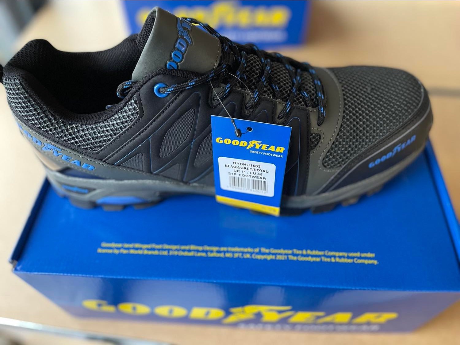 BUTY OBUWIE ROBOCZE BHP GOODYEAR 1503WTB S1P r.45 Marka Goodyear