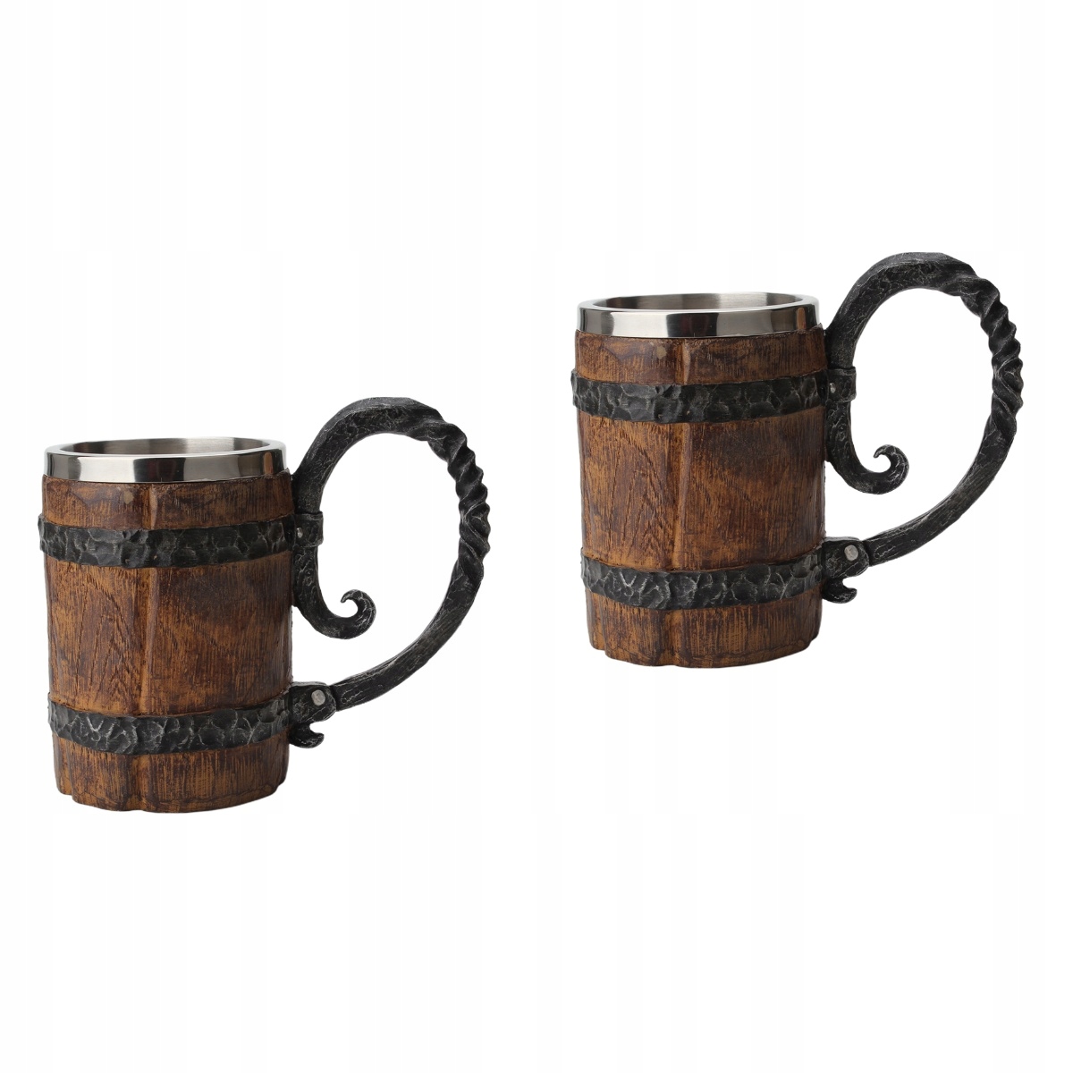 2 sztuk Drewna podróży kubki Lufę kubek do piwa Producent inny