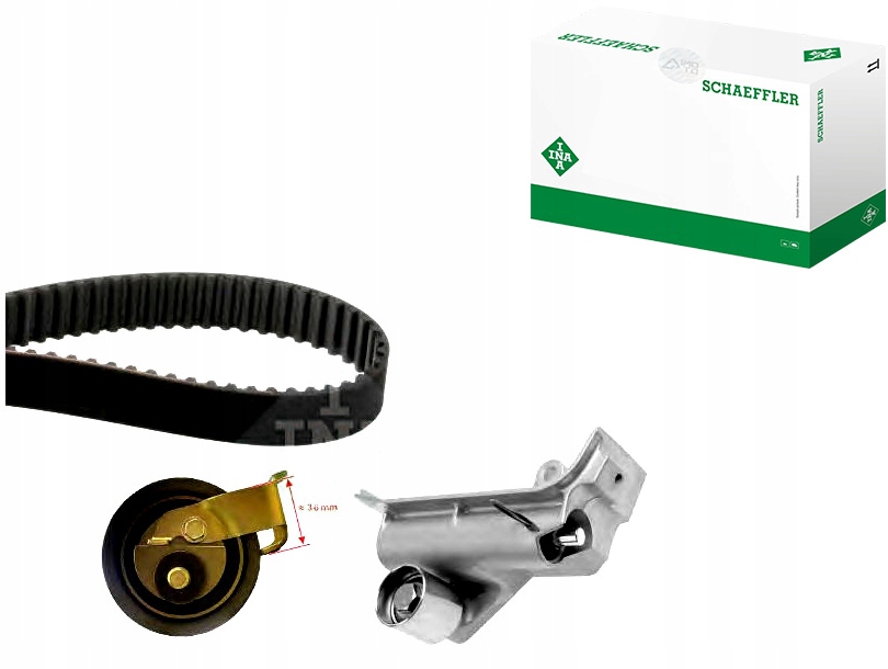 КОМПЛЕКТ РЕМЕНЯ ROZRZADU INA Ct909k3 23646 K025491xs