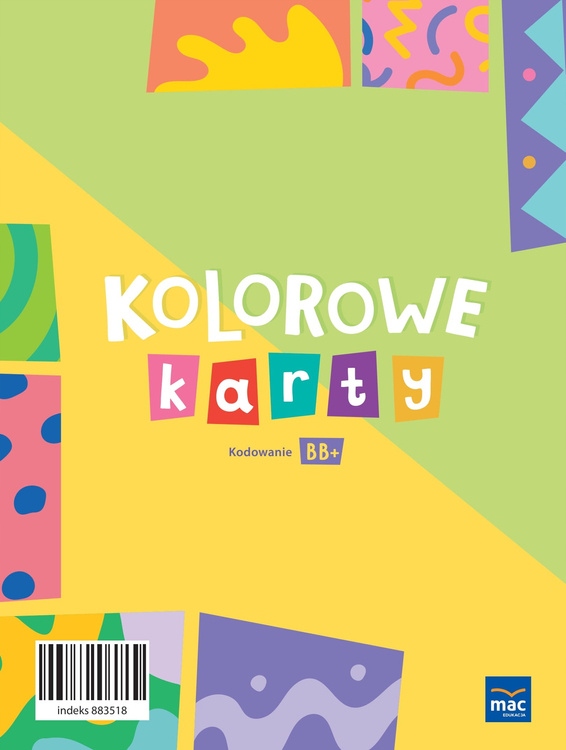 KOLOROWE KARTY POZIOM B+ PAKIET SZEŚCIOLATEK BOX Wydawnictwo MAC Edukacja
