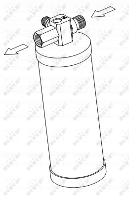 OSUSZACZ KLIMATYZACJI 33226 NRF Typ samochodu Niezdefiniowany
