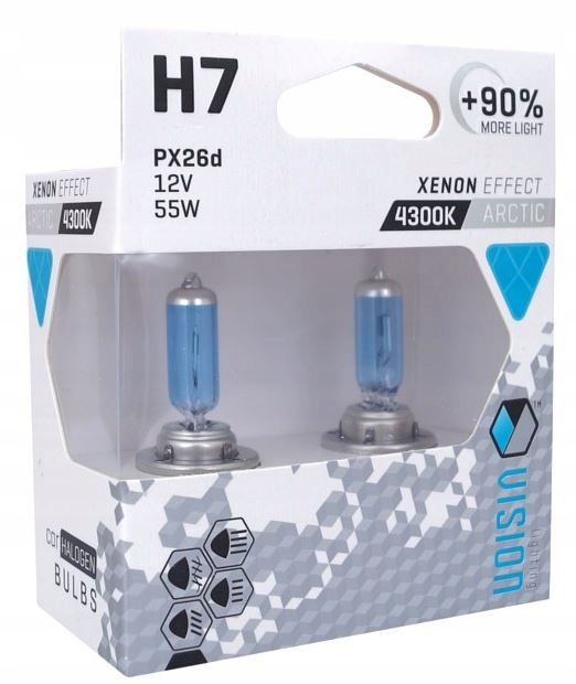 2 ampoules H7 Osram cool blue intense effet xenon 55w 12v 29,90