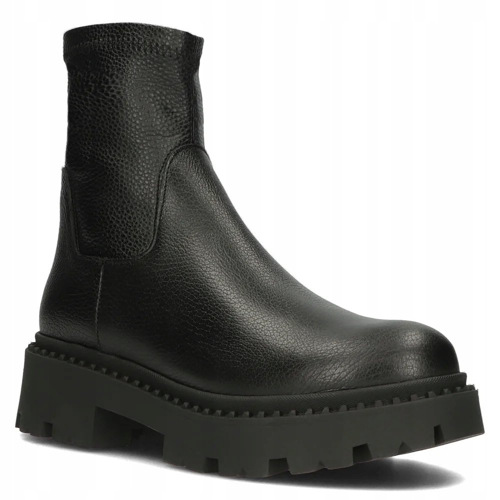Buty damskie skórzane botki Filippo obcas r.37
