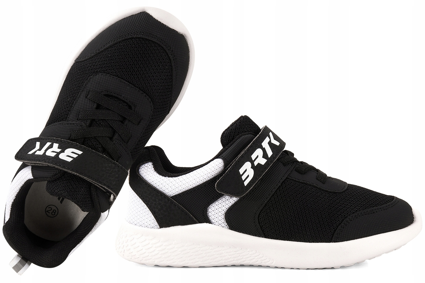 Bartek 8700310 Buty Sportowe Dzicięce Sneakersy Pu Rzep 29 Czarny