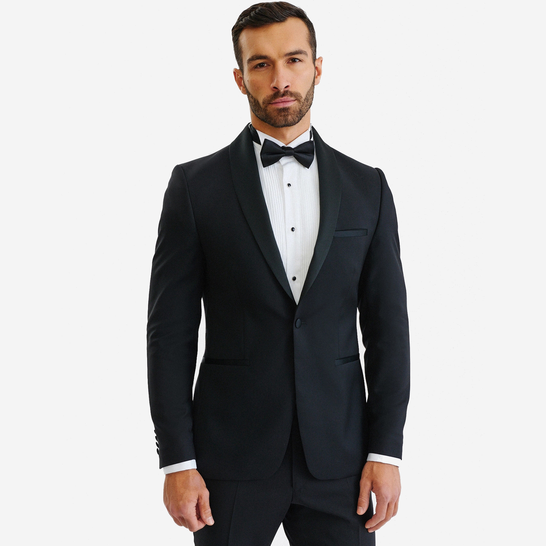 Černá sako bunda Ideální na svatba Pako Lorente vel 58/188