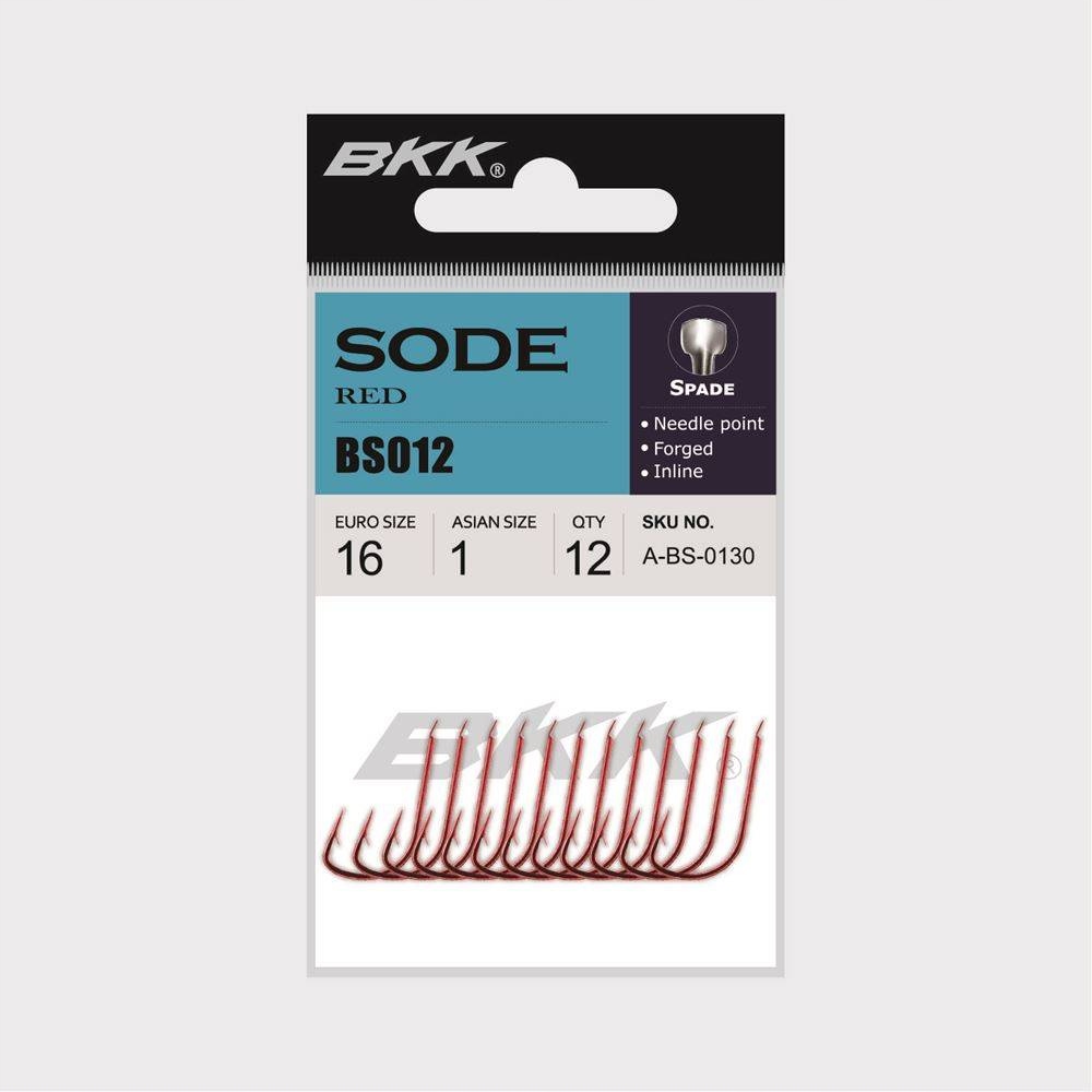 Haczyki Bkk Sode Red Diamond rozmiar 10, op 12szt