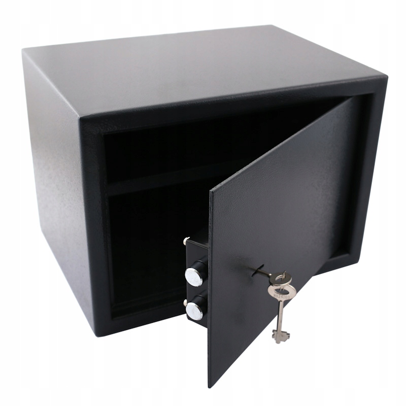 Sejf Mechaniczny Solidny Na Klucz 35x25x25cm SFM2
