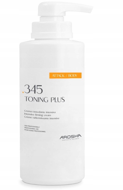 Arosha .345 Toning Plus Krem Modelująco Ujędrniający, Odżywczy 500ml