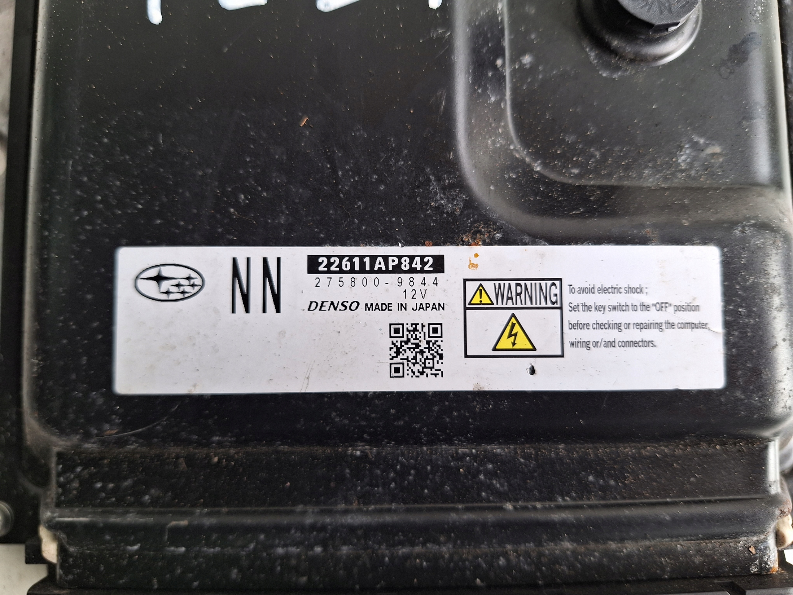 SUBARU control unit computer of the engine 275800-9844 DENSO