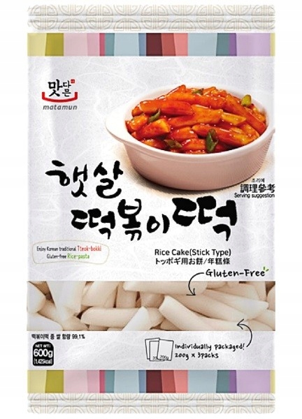

Kluski ryżowe Tteokbokki Topokki Stick 600 g Matam