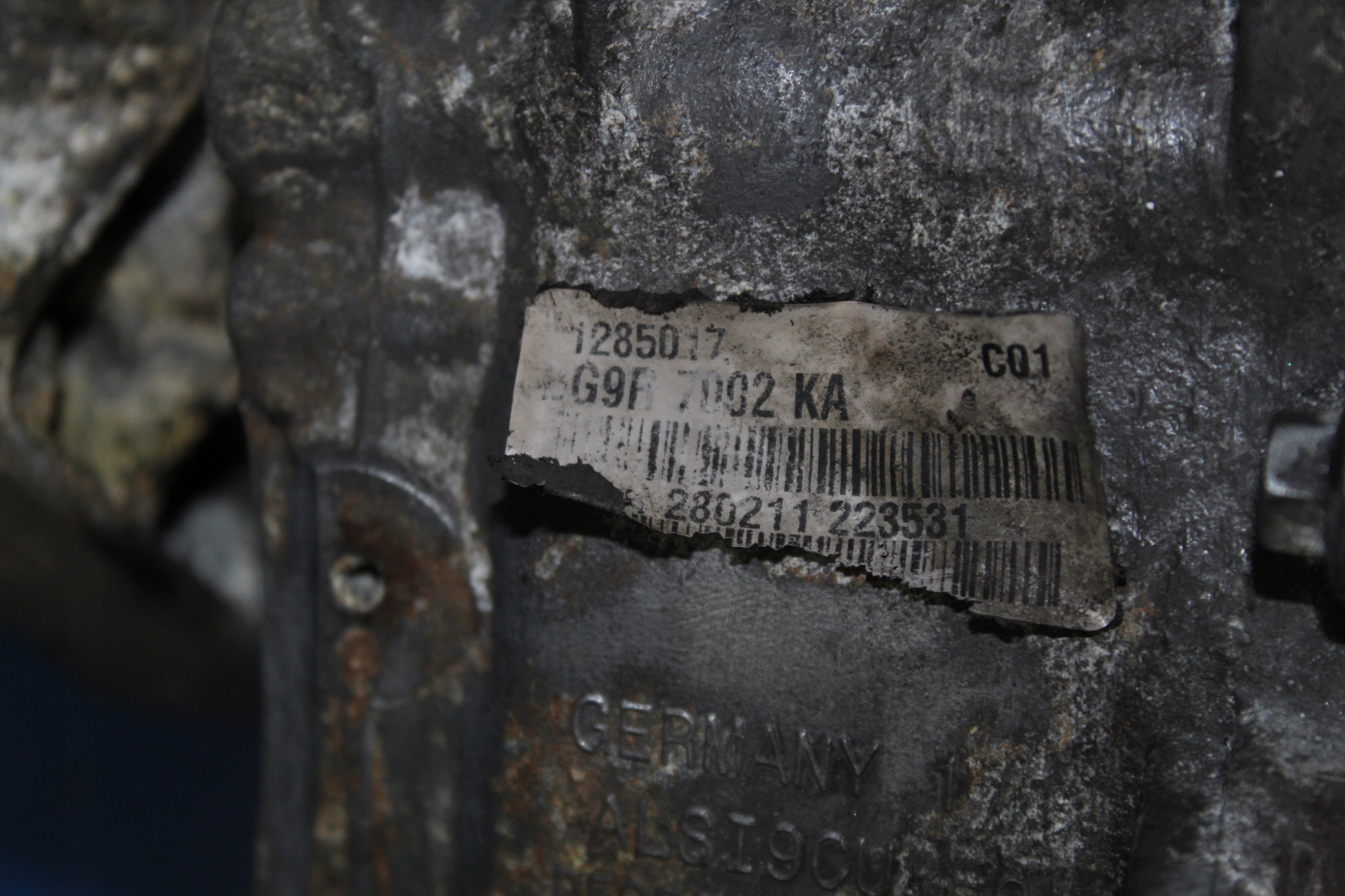 V60 S60 II 2.0 D3 gearbox, manual
