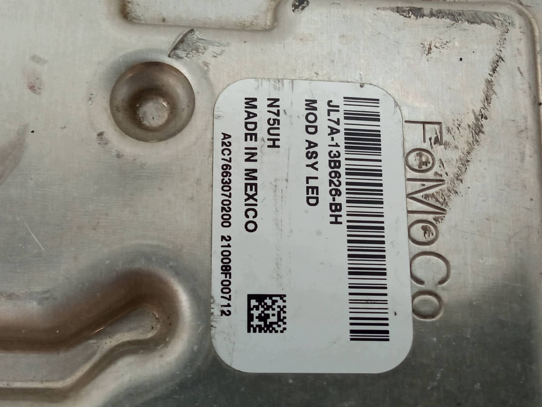 control unit XENON JL7A13B626BH Lincoln Navigator IV (2017-2024)