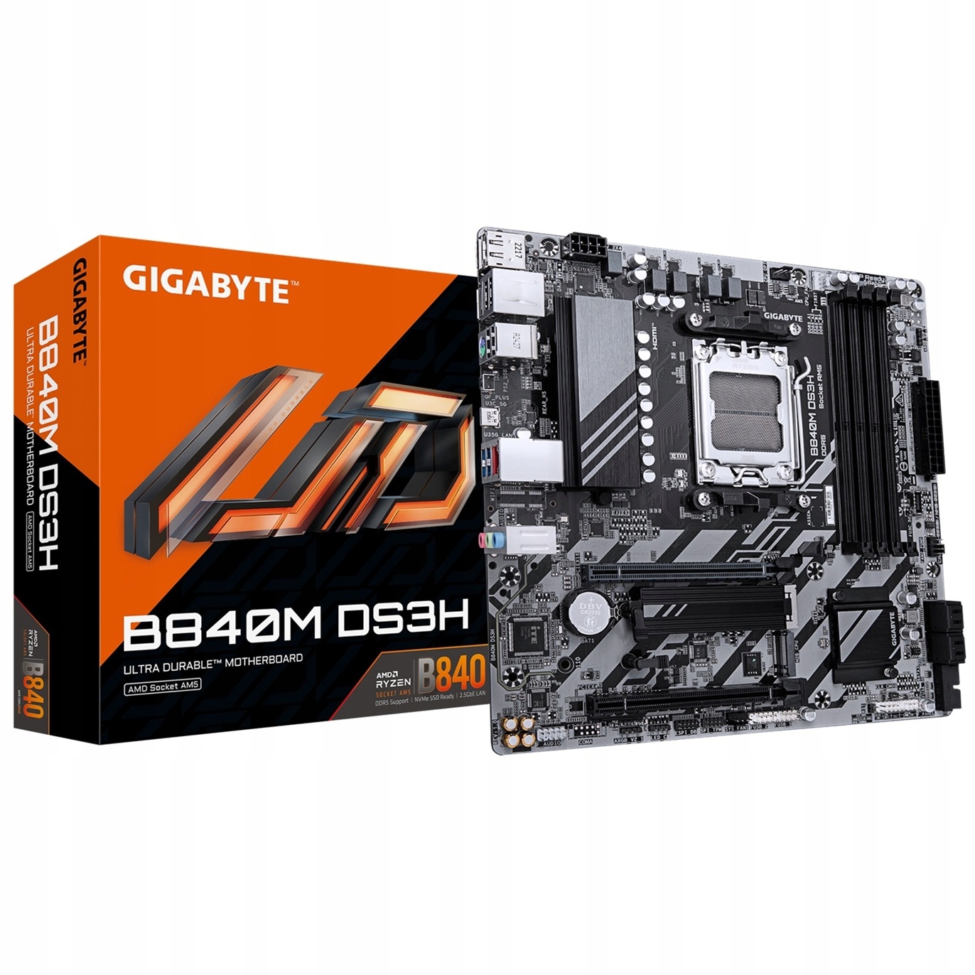 Gigabyte B840M DS3H/AM5/mATX