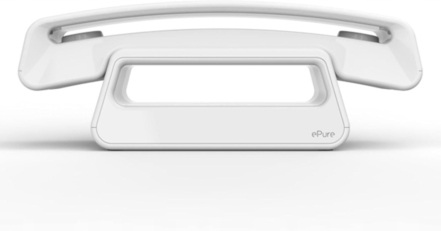 Telefon Alcatel ePure Iconic bílý, velký displej pro handsfree