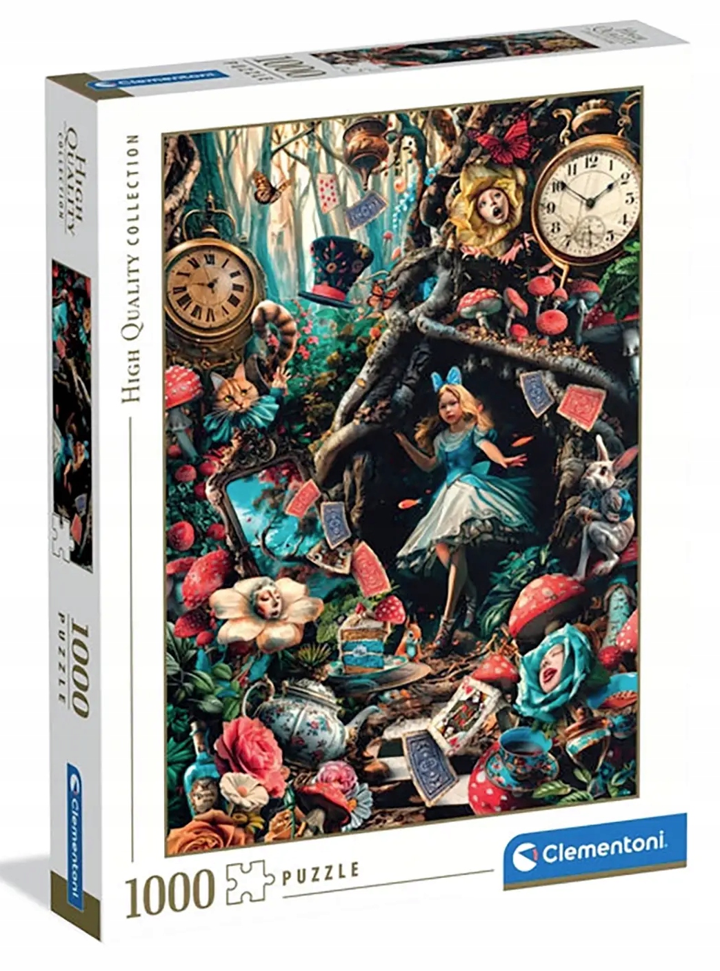 Puzzle 1000 elementów. HQ Alicja w Krainie Czarów
