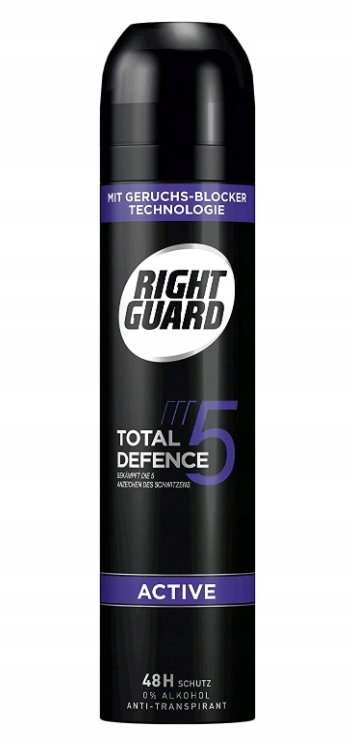 

Right Guard Active Antyperspirant 48h 250 ml