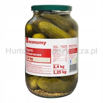 Tge Konzervované okurky Motyl 2,4 kg