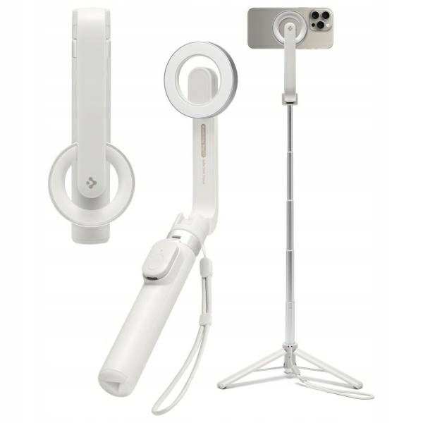 Selfiestick Spigen S571W MagSafe Tripod Bluetooth Dune Beige AMP07657