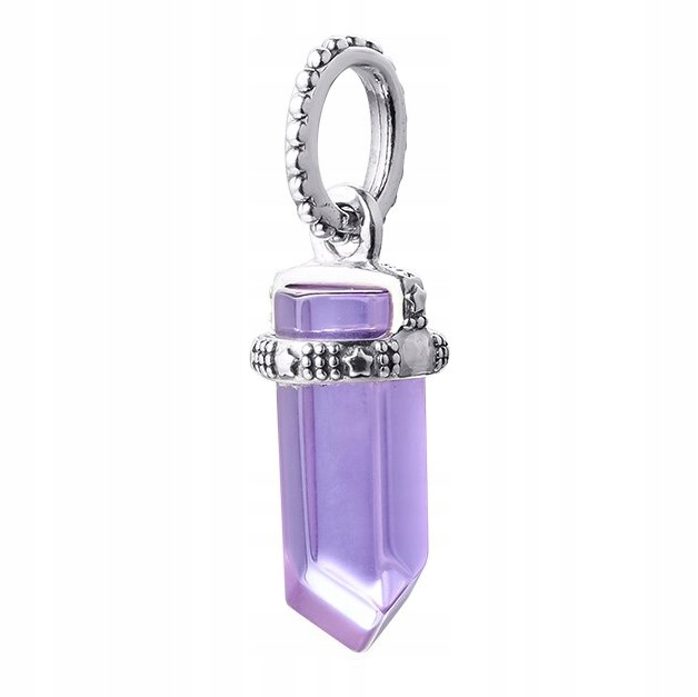 

Charms Fioletowy Kamień Wiszący srebro 925