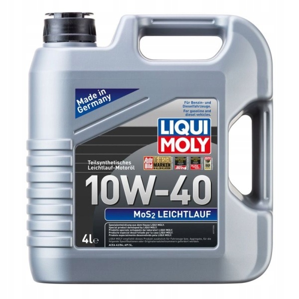 Liqui Moly Olej 10W40 4L MOS2 Leichtlauf
