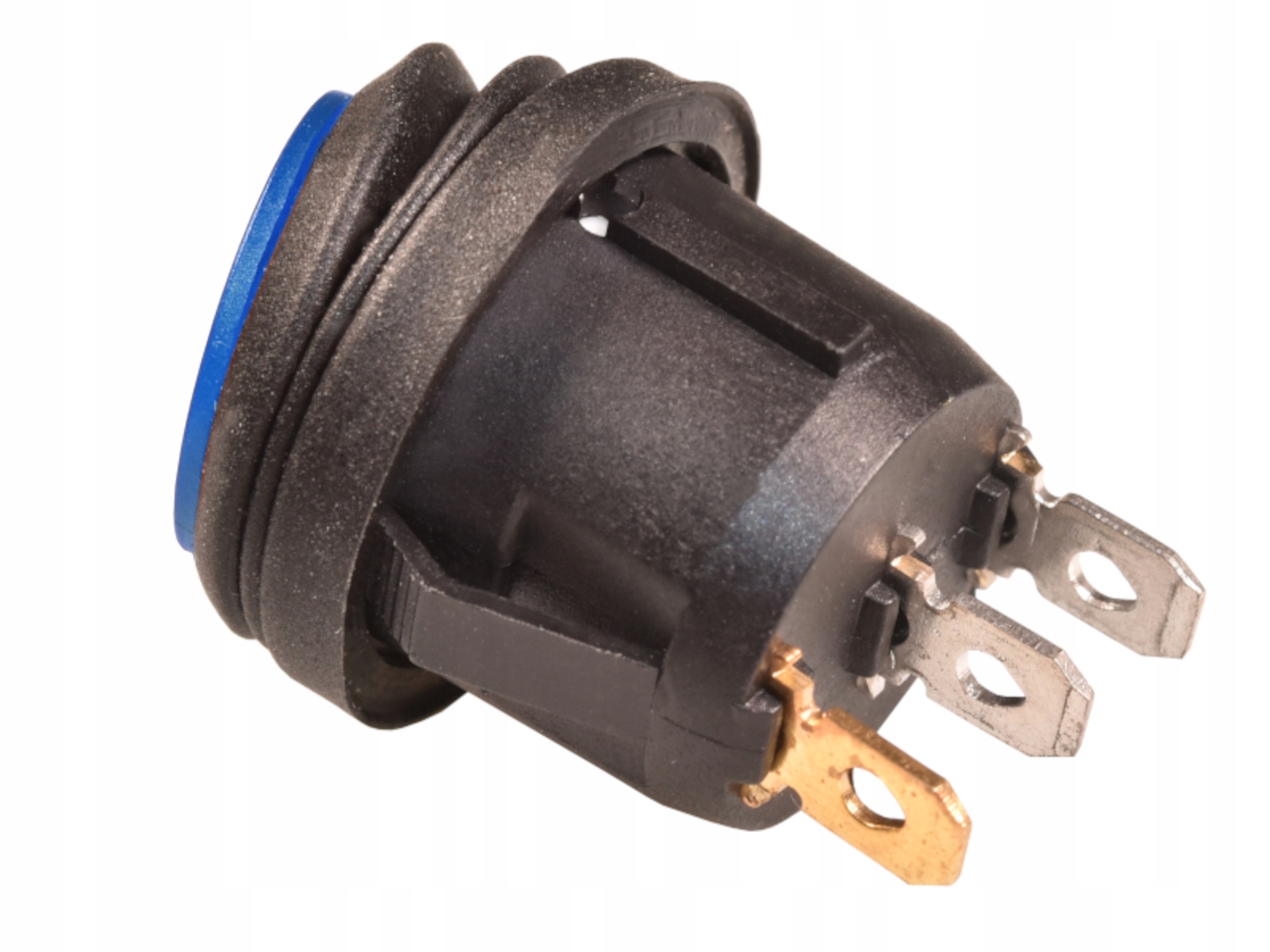 Przełącznik okrągły wodoszczelny KCD1 zielony Stan opakowania oryginalne