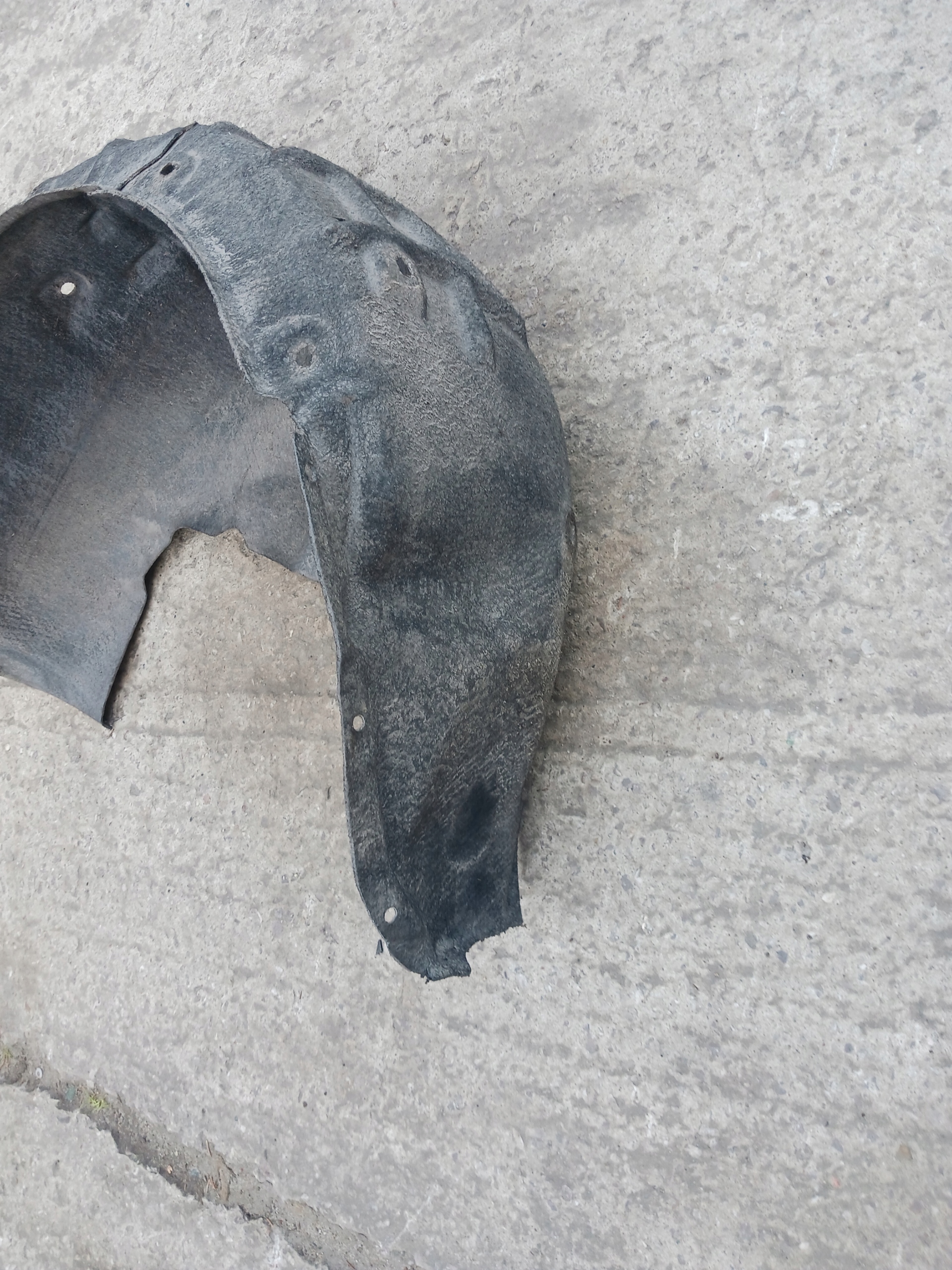 mudguard left rear part audi a4 b8 sedan