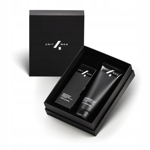 Regenerační sada Citrus&Musk Unit4Men (krém na ruce a gel 3v1)
