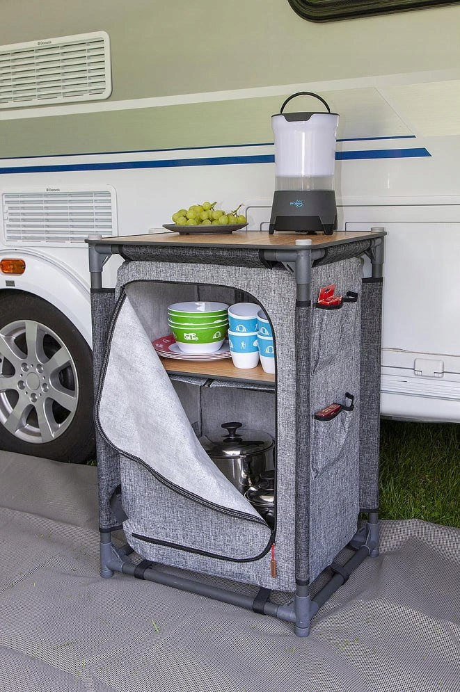 Szafka turystyczna SKŁADANA 57x48x80cm NORBURY Wysokość 80 cm