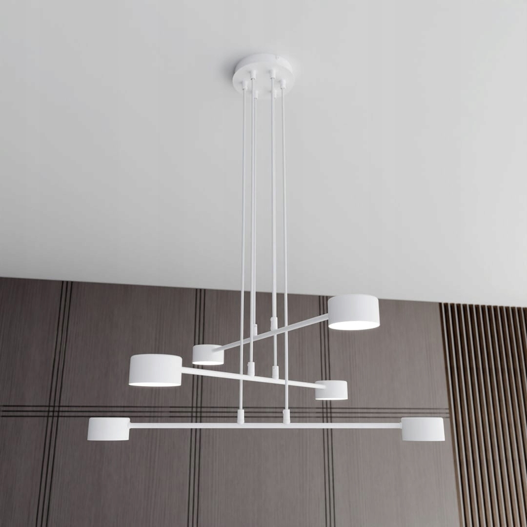 Modus lampa wisząca 6xGX53 biała Emibig