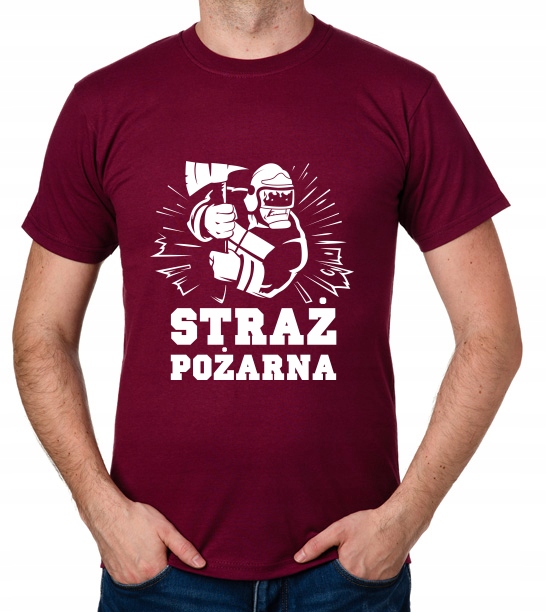 

koszulka Straż Pożarna prezent