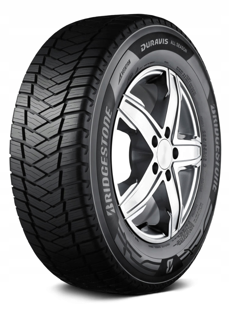 1x Bridgestone Duravis All Season 215 / 70R15C 109S