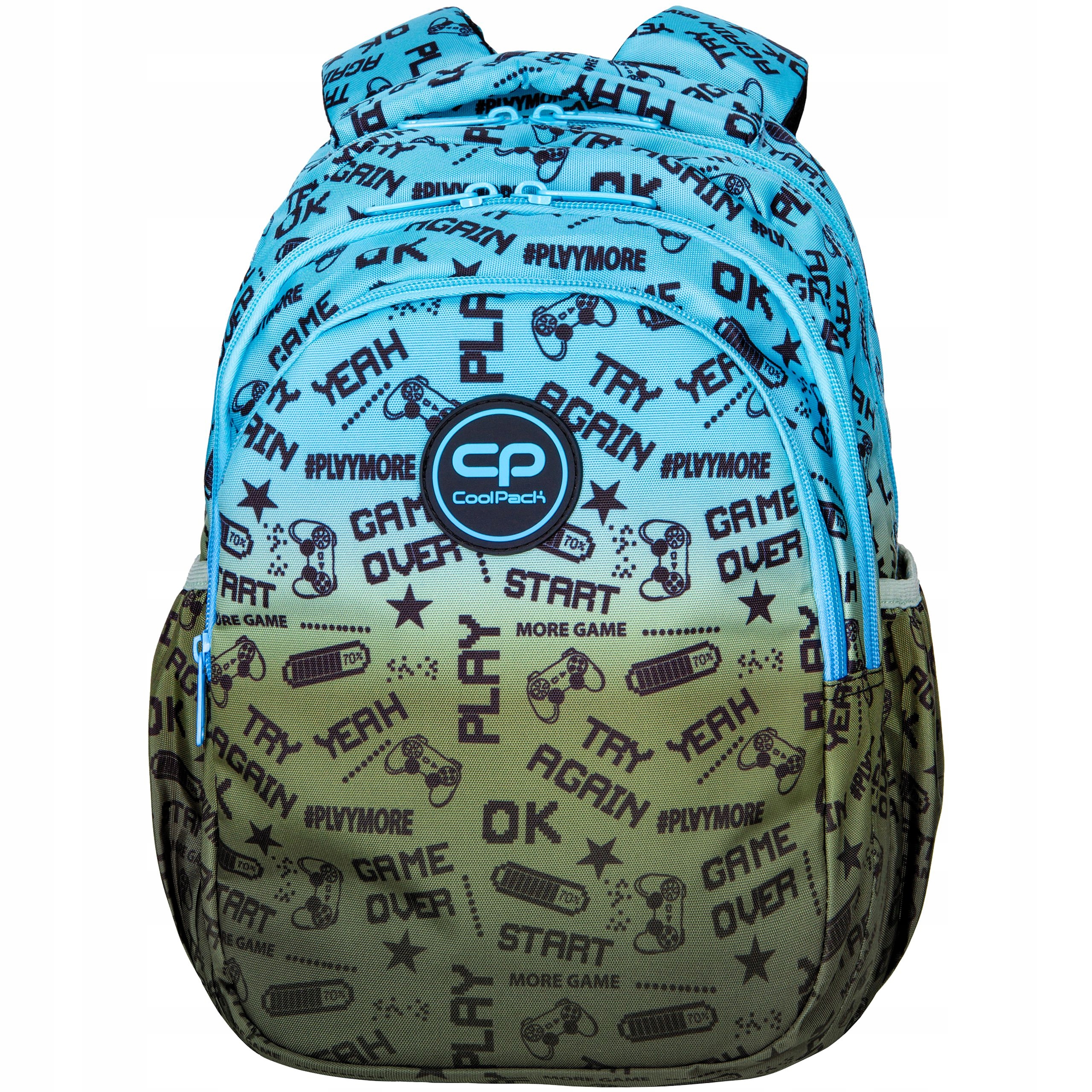 

Plecak szkolny młodzieżowy Coolpack, błękitny