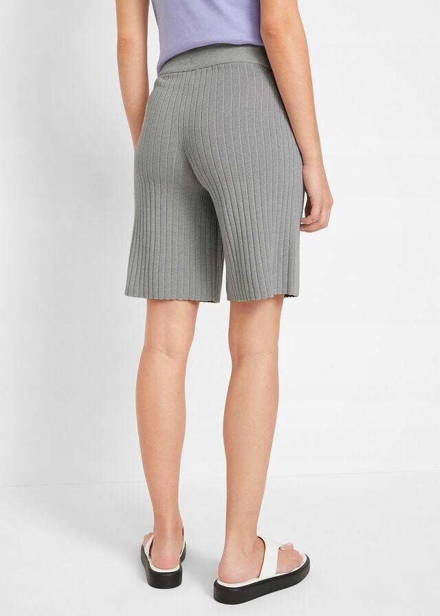 1I2F19 BONPRIX SZORTY CIĄŻOWE W PRĄŻEK 36 Marka Bonprix