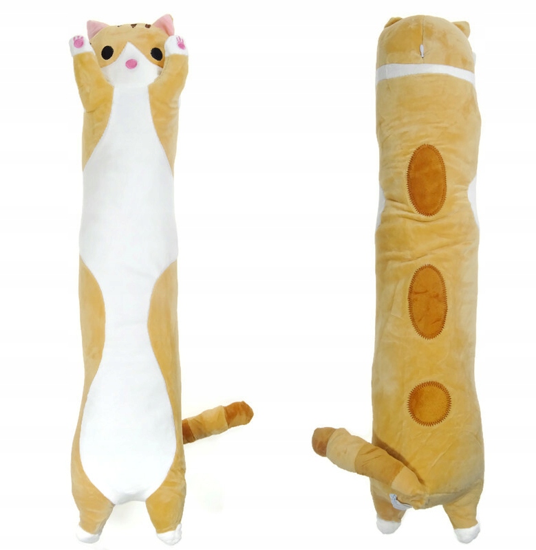 

Długi Kot pluszak maskotka kotek Beżowy 65 CM
