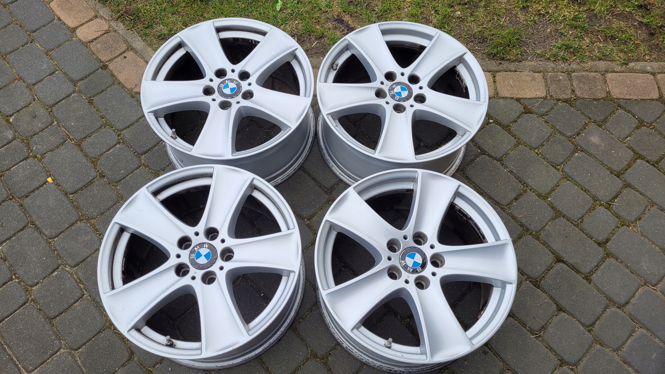 4× диск алюминий bmw запчасть 8. 5" x 18" 5x120 et 46