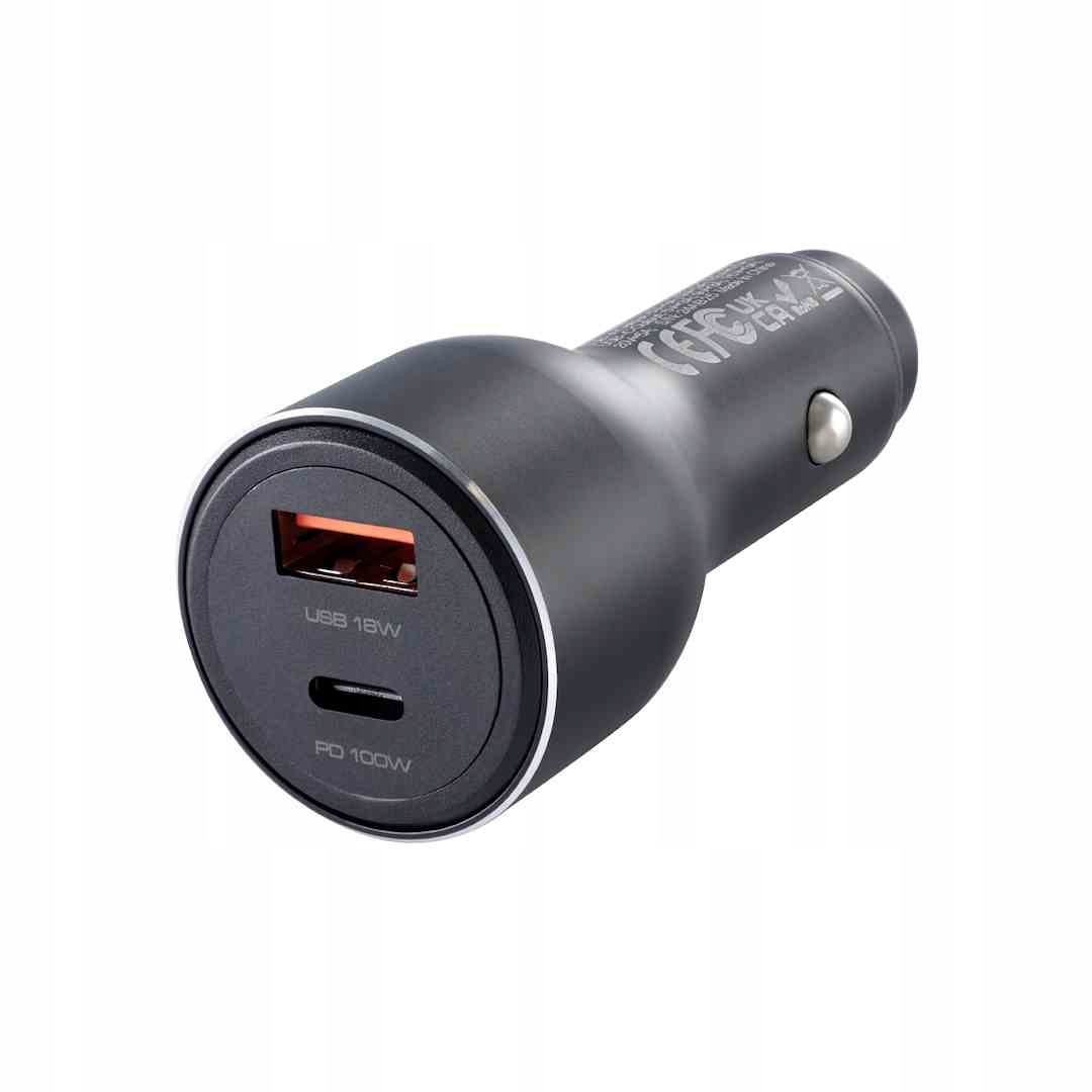 automobilová 12/24V Usb-c Pd 100W+USB-A Qc 18W Wayme Strong
