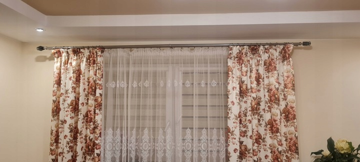 Łącznik prosty do karnisza metalowego 25 mm Rodzaj łącznik