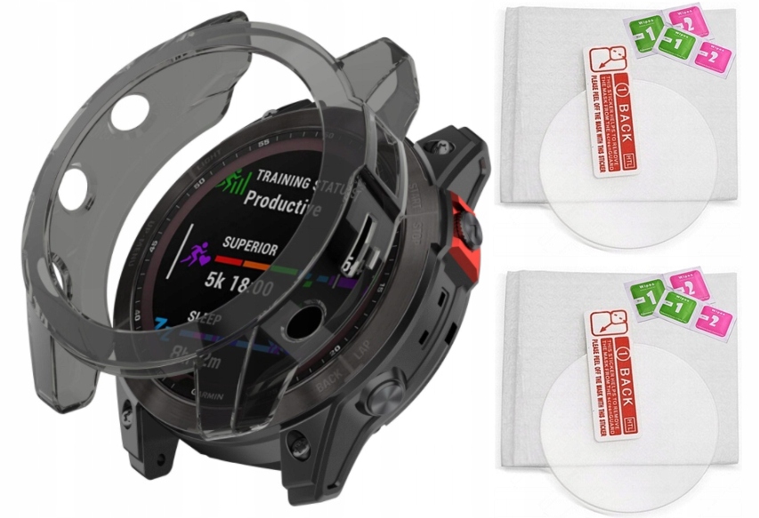 

2 X Szkło 9H+ Etui do Garmin Fenix 7 7 Solar