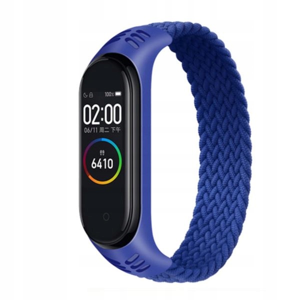 

Opaska nylonowa do Xiaomi Mi Band 3 / 4 160mm gran