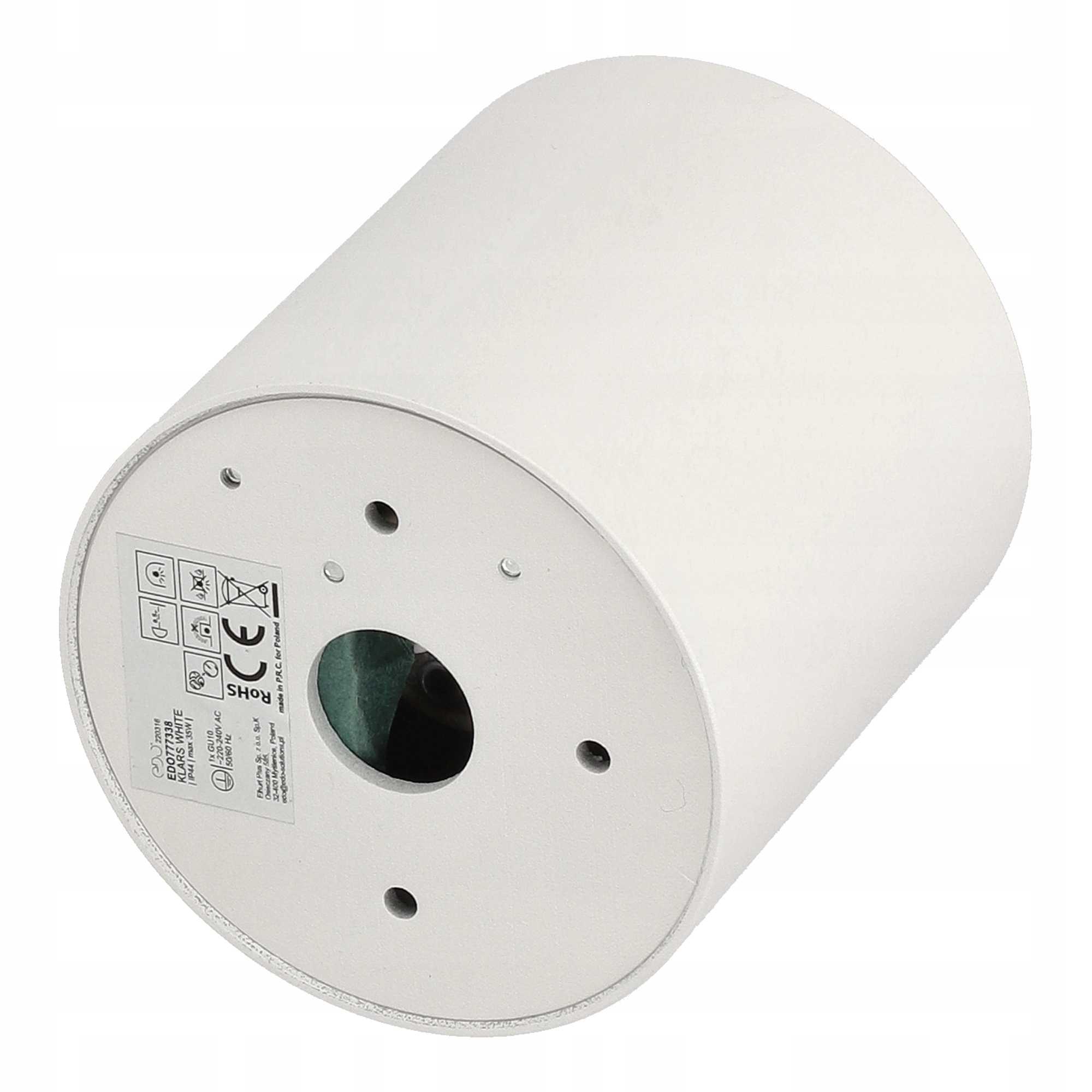 OPRAWA NATYNKOWA DO ŁAZIENKI TUBA GU10 BIAŁA IP44 EDO Rodzaj gwintu GU10