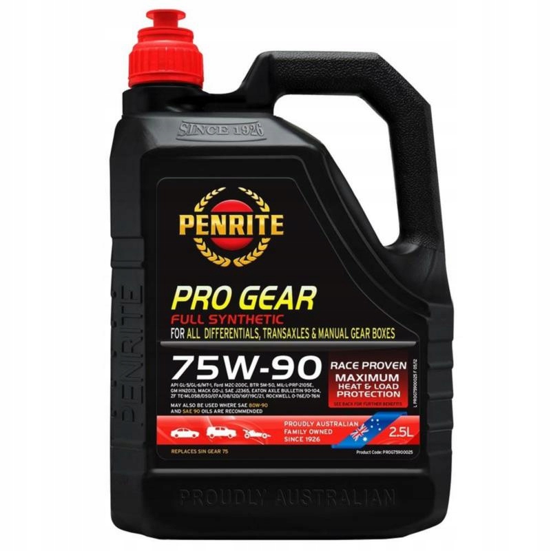 

Penrite Pro Gear 75W90 2,5L